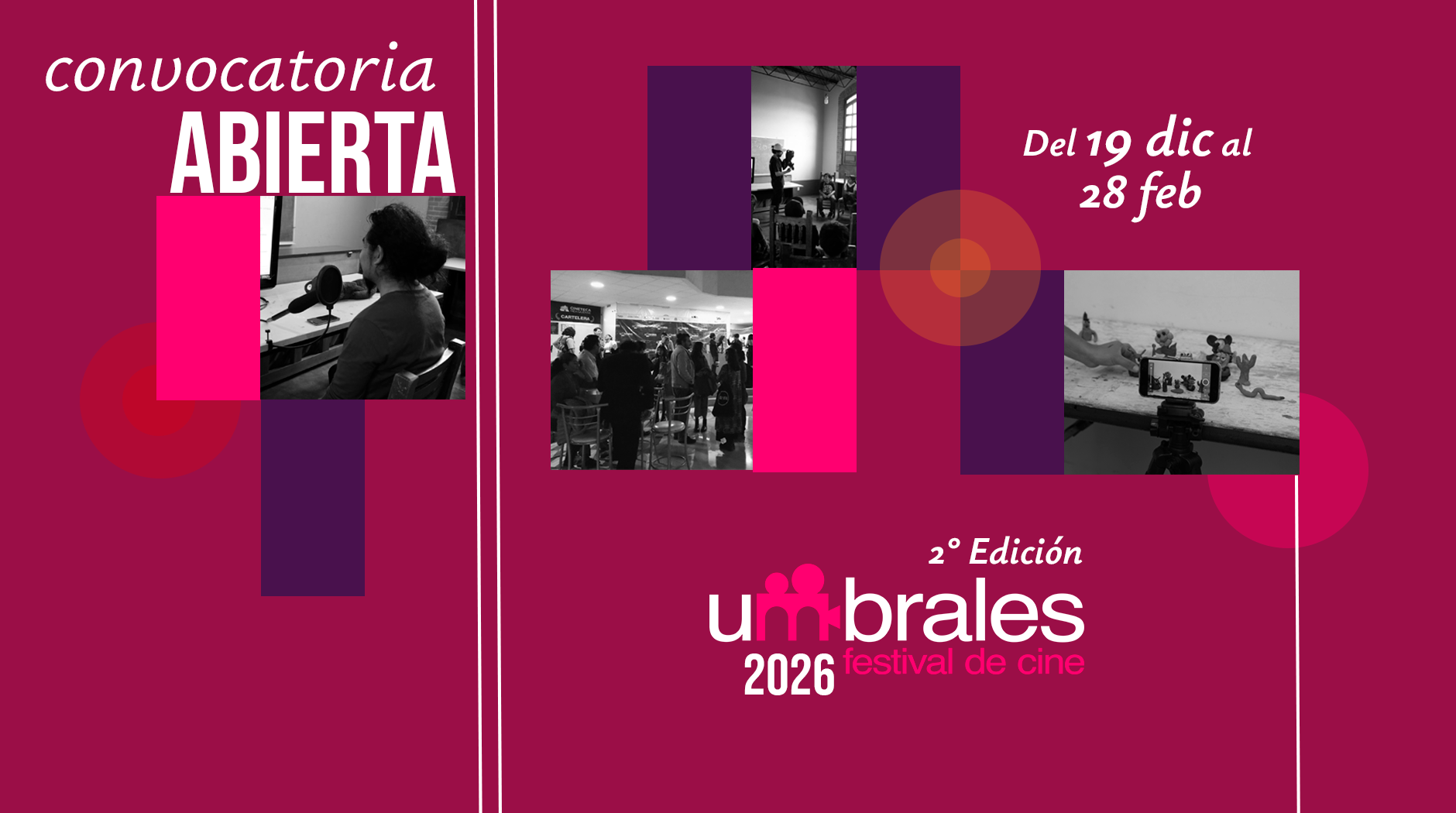 Convocatoria abierta: Festival de Cine Umbrales