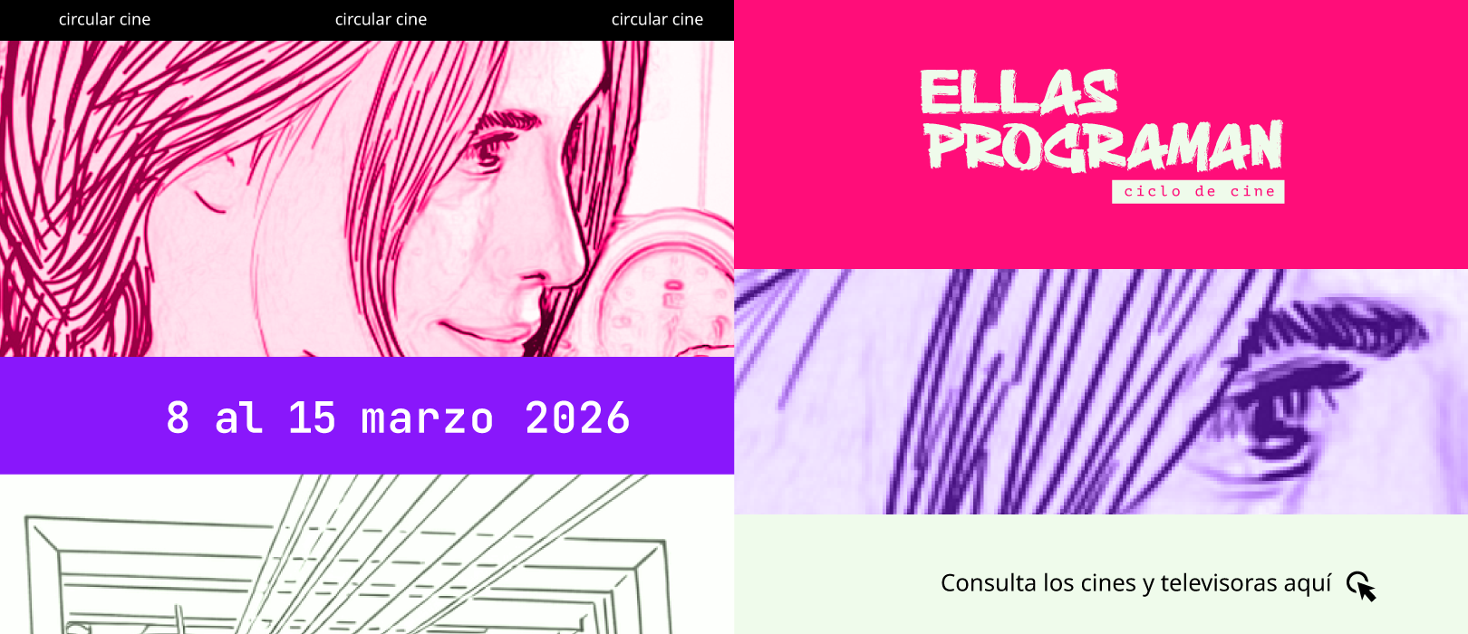 Ellas Programan 2026: seis miradas del cine hecho por mujeres