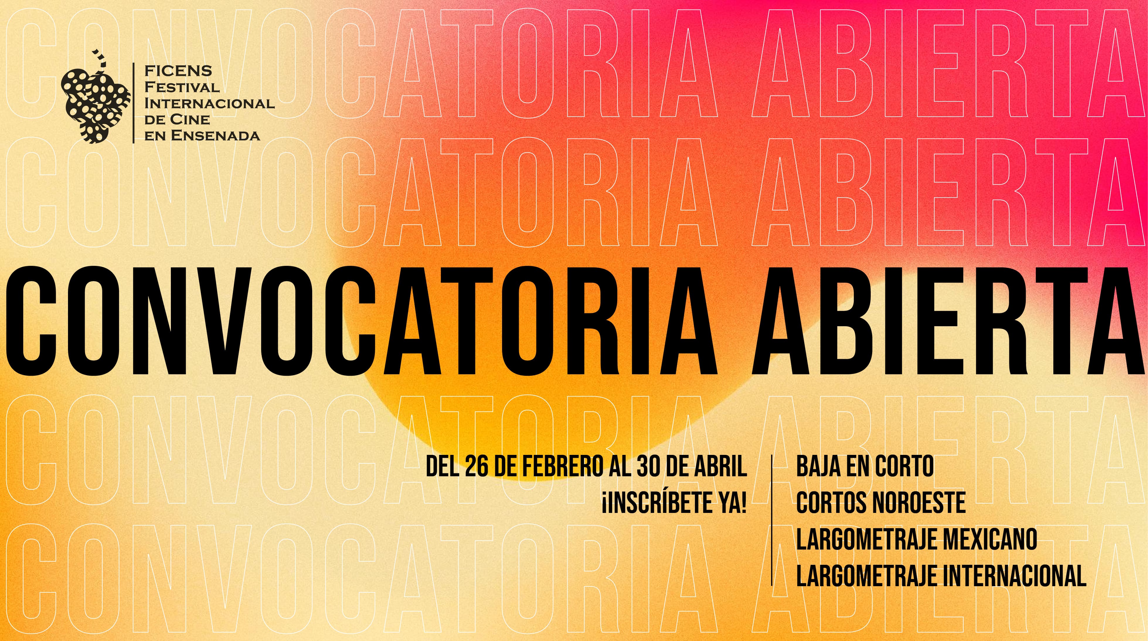 Convocatoria abierta: Festival Internacional de Cine en Ensenada - FICENS