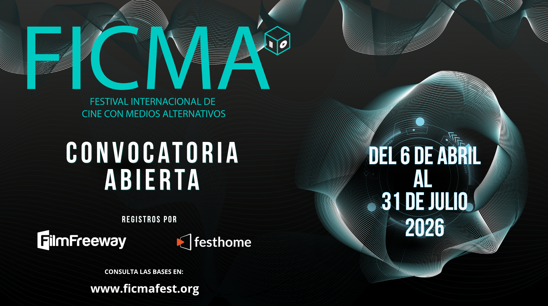 Convocatoria abierta: Festival Internacional de Cine con Medios Alternativos (FICMA)