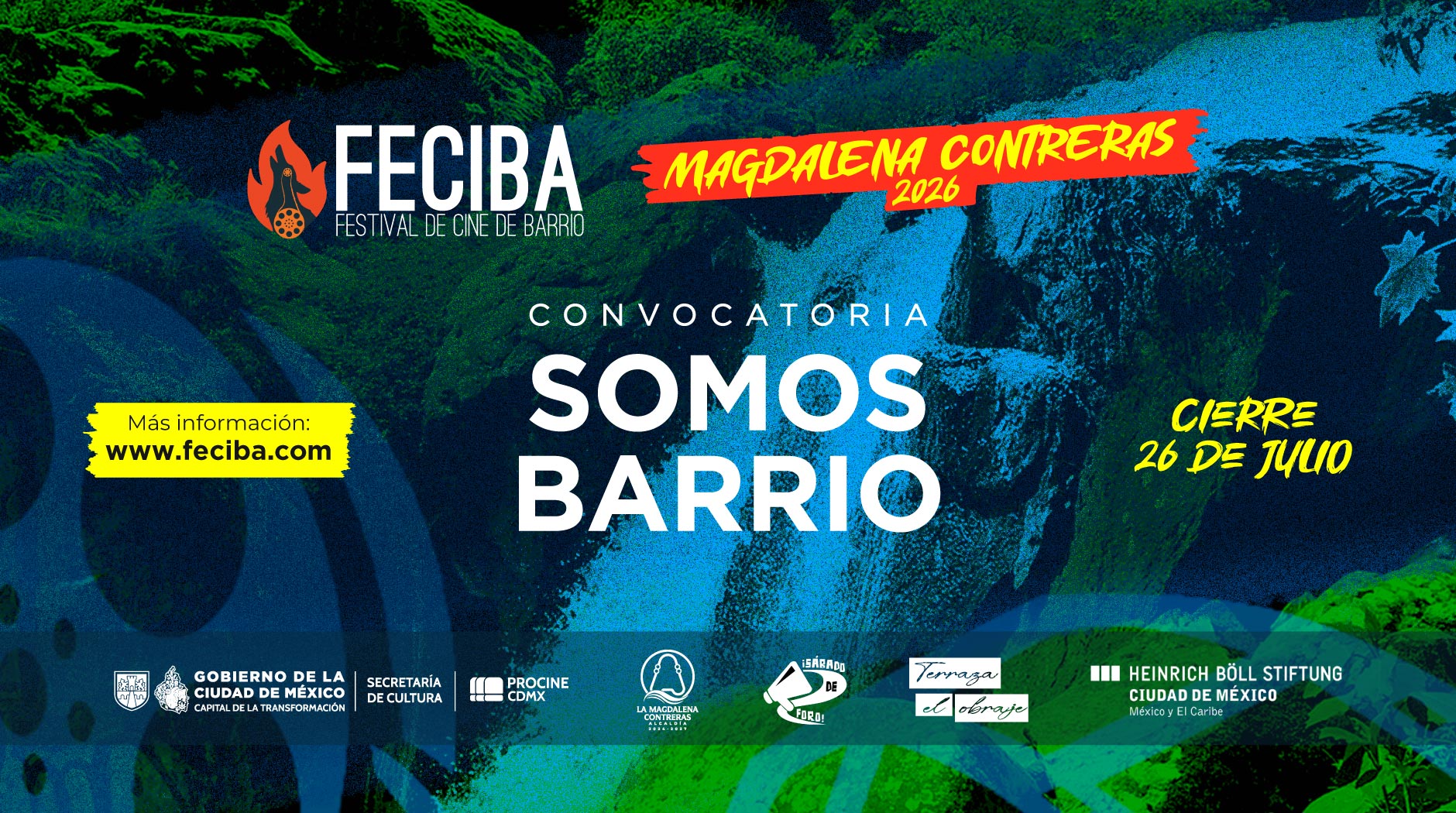 Convocatorias abiertas: Festival de Cine de Barrio (FECIBA) - Somos Barrio
