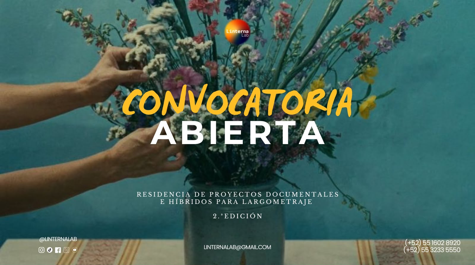 Convocatorias abiertas: Residencia de Proyectos Documentales e Híbridos Linterna Lab