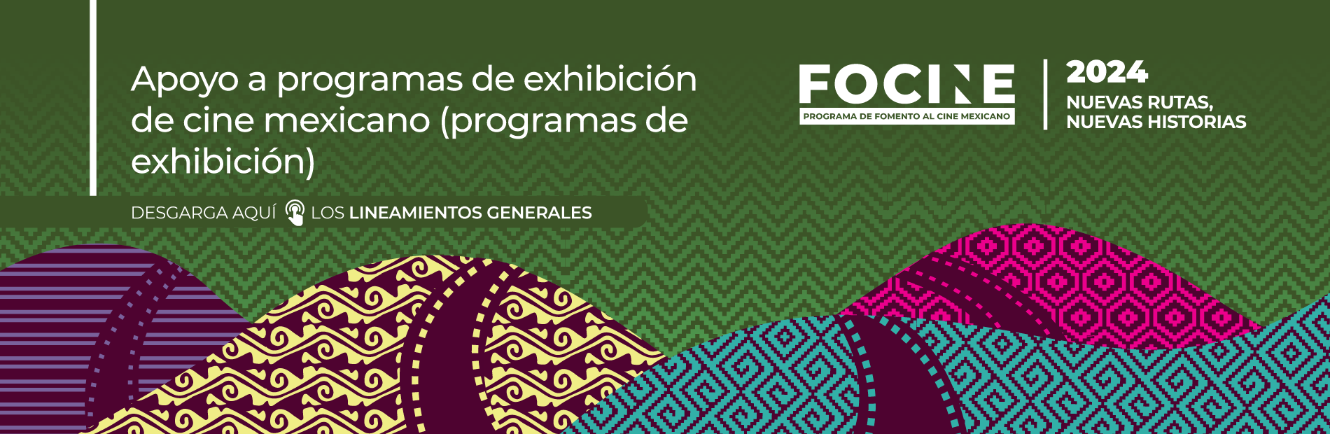 Apoyo a programas de exhibición de cine mexicano (Programas de exhibición).